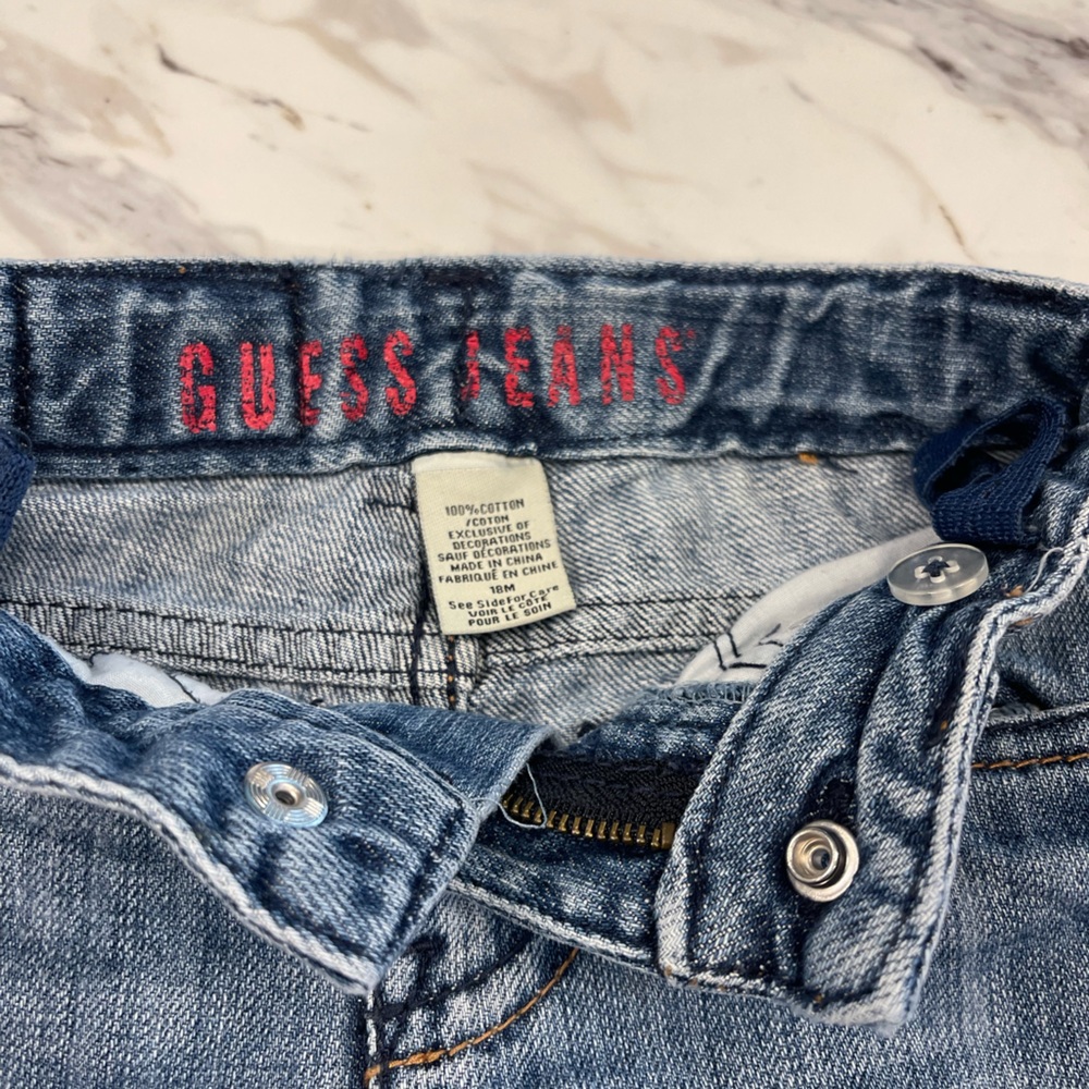 Guess Kids Blue Denim Jeans - Picture 3 of 3